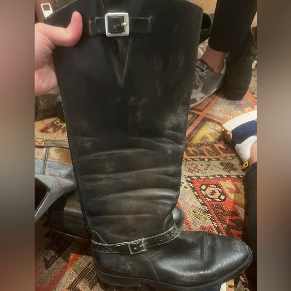 Golden goose black Riding Boots - Picture 2 of 6